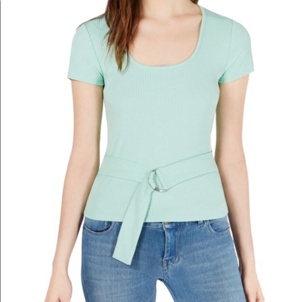 Bar III wrap around shirt size XS new